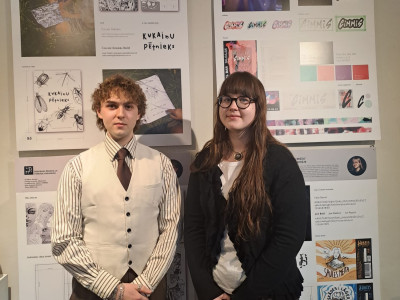 Valmieras Dizaina un mākslas vidusskolas pedagogu un audzēkņu tikšanās Alūksnes Mākslas skolā