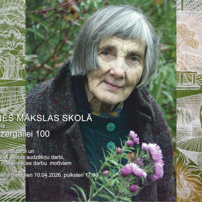 Māksliniecei Dzidrai Ezergailei - 100